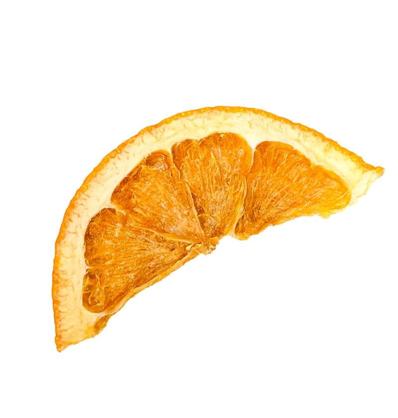 Limited Half Slice Orange,BlueHenry garnish,Premium citrus garnish,Handcrafted cocktail garnish,Gourmet orange slice,Artisan fruit garnish,Citrus twist for drinks,Exquisite cocktail ingredient,Sophisticated garnish option,Culinary garnish enhancement