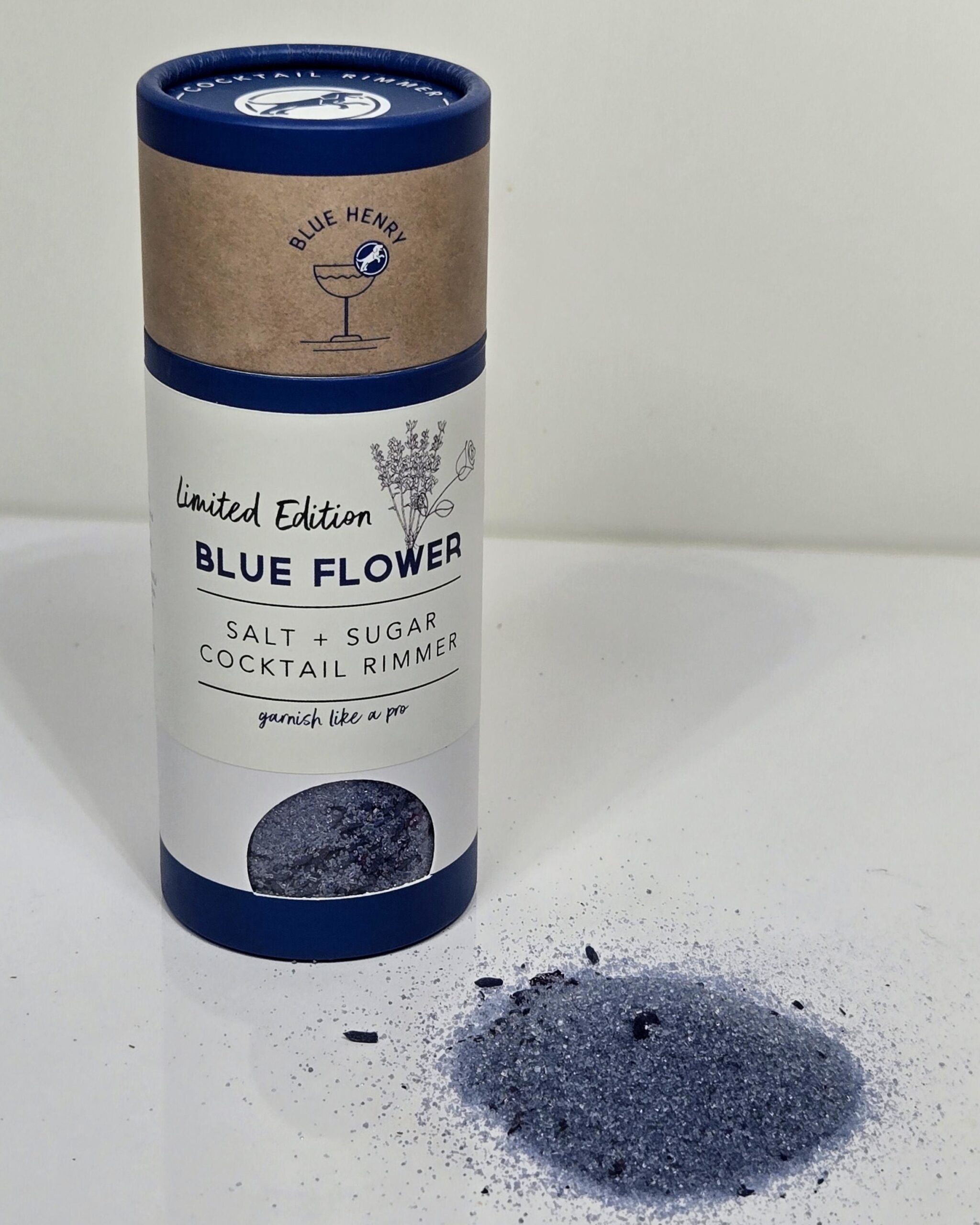 Blue Flower Rimming Salt/Sugar - Image 2