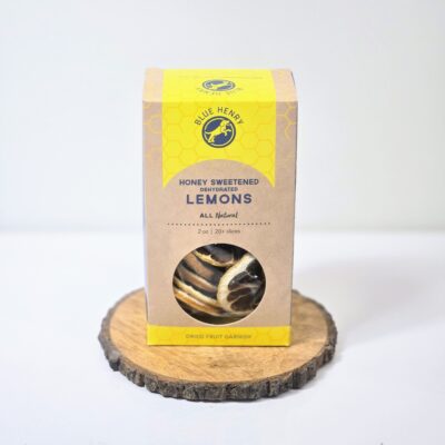 bluehenry honey sweetened dehydrated lemons